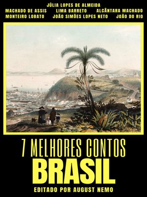 cover image of 7 melhores contos--Brasil
